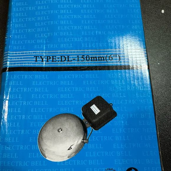 Electric Bell - Silver - Type DL-150mm (6 inches) - Picture 4 of 4